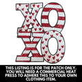 White Sequin XOXO Patch - PATCH ONLY T-Shirts, Hoodie, Sweatshirt | RetroVerseTees.com
