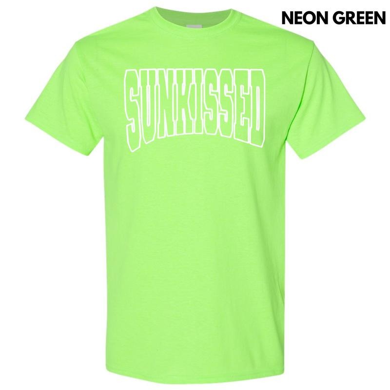 White Sunkissed Puff Gildan Short Sleeve T-Shirt Hoodie, Sweatshirt | RetroVerseTees.com