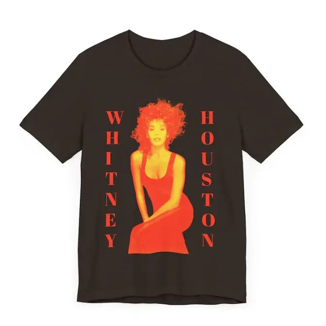 Whitneyyy Houston Tee  Vintage Music T-Shirt Hoodie, Sweatshirt | RetroVerseTees.com