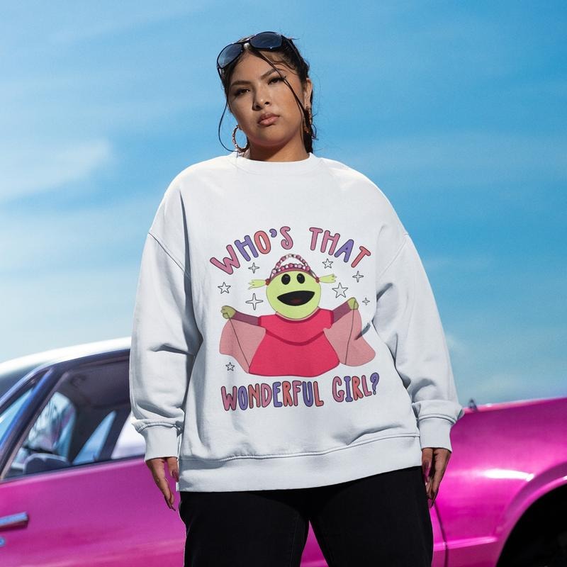 Who's That Wonderful Girl Sweatshirt for Women T-Shirts, Hoodie | RetroVerseTees.com