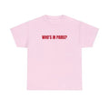 Who's in Paris Tshirt Funny Tshirt Meme Tshirt Gift for Them Menswear T-Shirt Hoodie, Sweatshirt | RetroVerseTees.com
