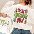 Whoville University Vintage Style Sweatshirt, Classic Whoville Holiday Shirt,Retro Christmas Whoville Sweater Hoodie
