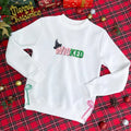 Wicked Sidebow Embroidered Sweatshirt, Wicked Space Holding Trending Embroidery T-Shirt Hoodie | RetroVerseTees.com