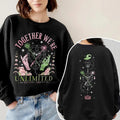 Wicked Together We're Unlimited Two Sides Tshirt Sweatshirt, Changed For Good, West Side Story, Defying Gravityy, Unisex...