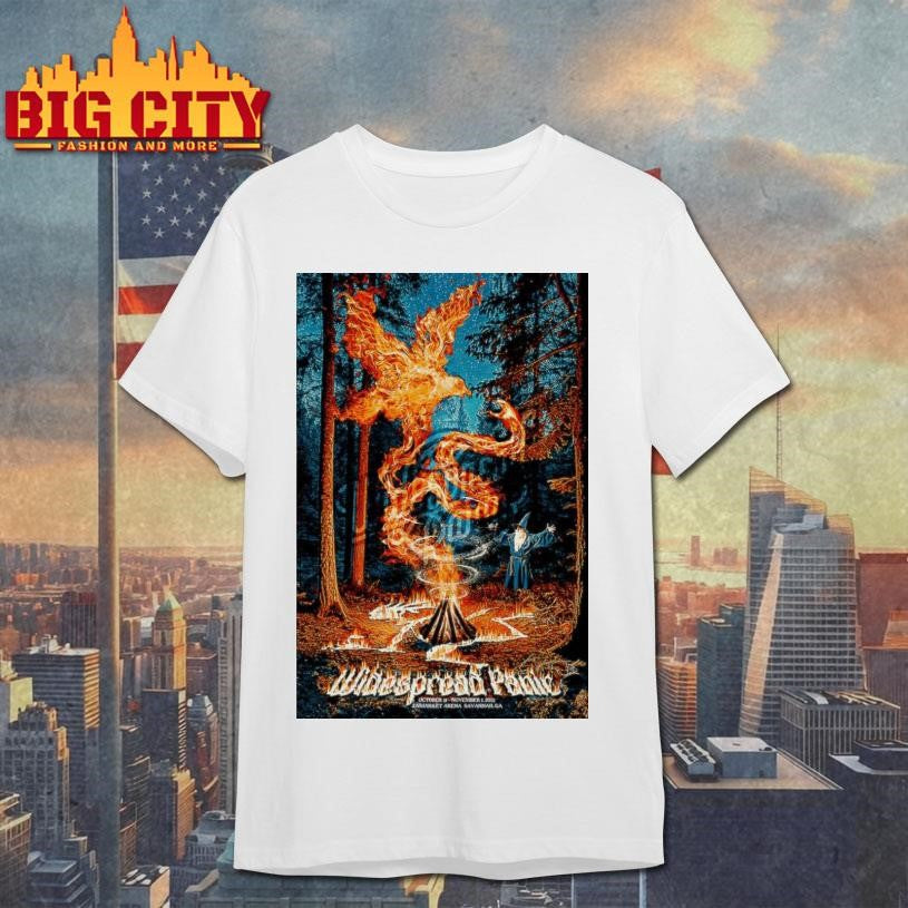 Widespread Panic 2025 Savannah, GA Poster Shirt