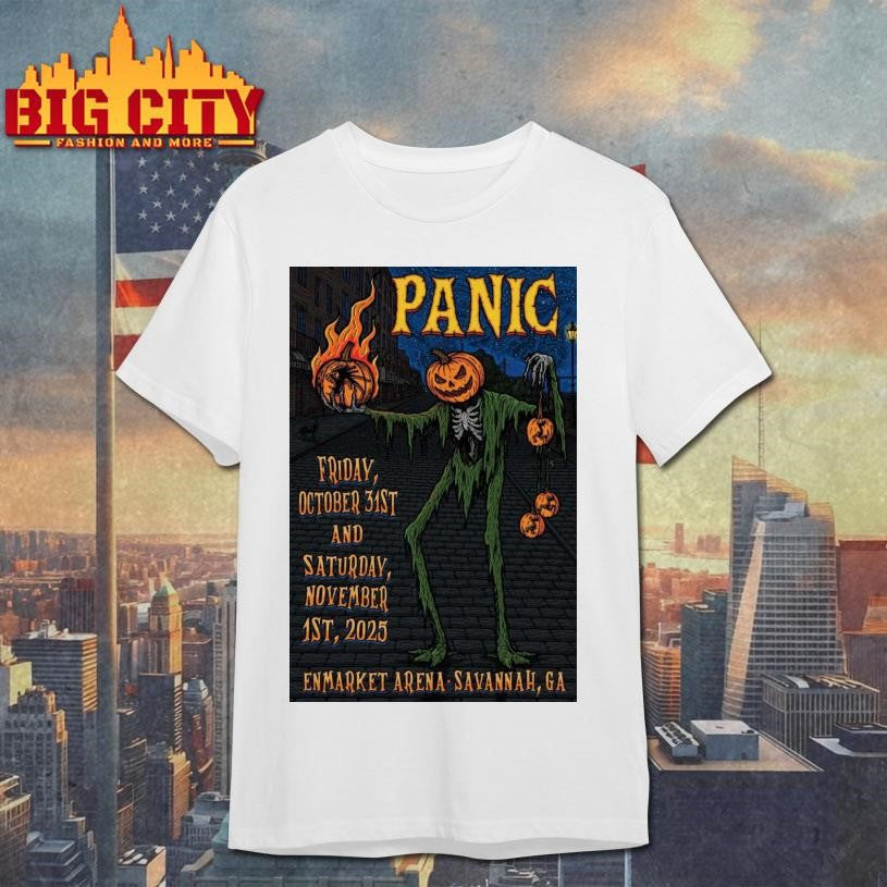 Widespread Panic Fall Tour 2025 Enmarket Arena Poster Shirt