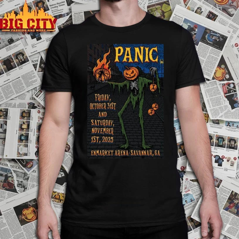 Widespread Panic Show Enmarket Arena Oct 31 &amp; Nov 1 2025 Poster shirt