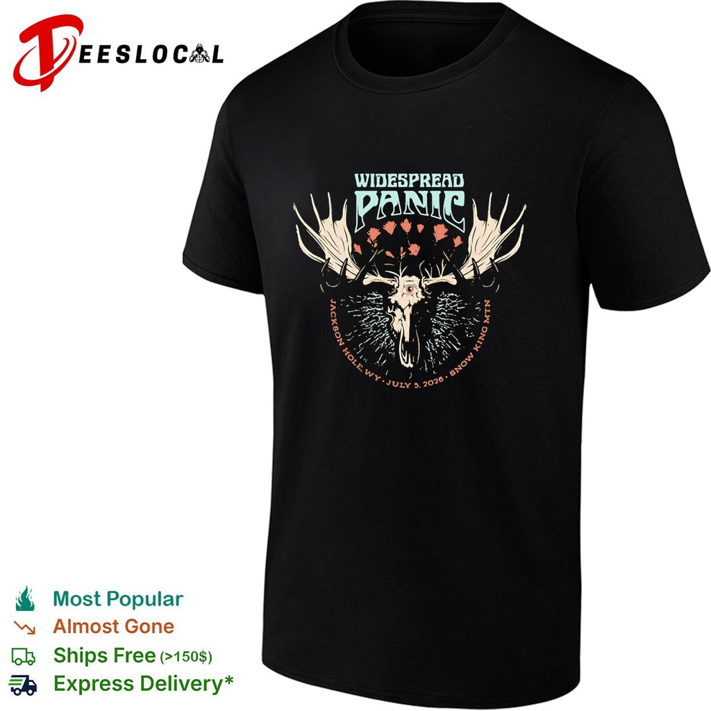 Widespread Wyoming Snow King Mountain On July 5 2026 shirt