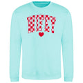 Wifey Checkered Just Hoods Sweatshirt T-Shirts, Hoodie | RetroVerseTees.com