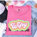 Wifey DTF Transfers - THIS IS NOT A SHIRT Hoodie, Sweatshirt | RetroVerseTees.com