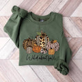 Wild About Fall Sweatshirt, Pumpkin Fall Shirt, Happy Thanksgiving Shirt, Fall Pumpkin Mom Sweater, Teacher Fall...