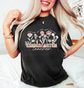 Wildflowers Kindergarten Teacher Shirt, Kindergarten Team T-shirt, Kindy Teacher Tshirt, Kinder Crew Tees, Kinder Squad,...
