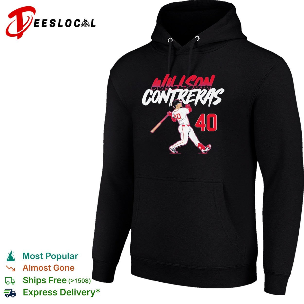 Willson Contreras 40 Baseball Player MLB shirt