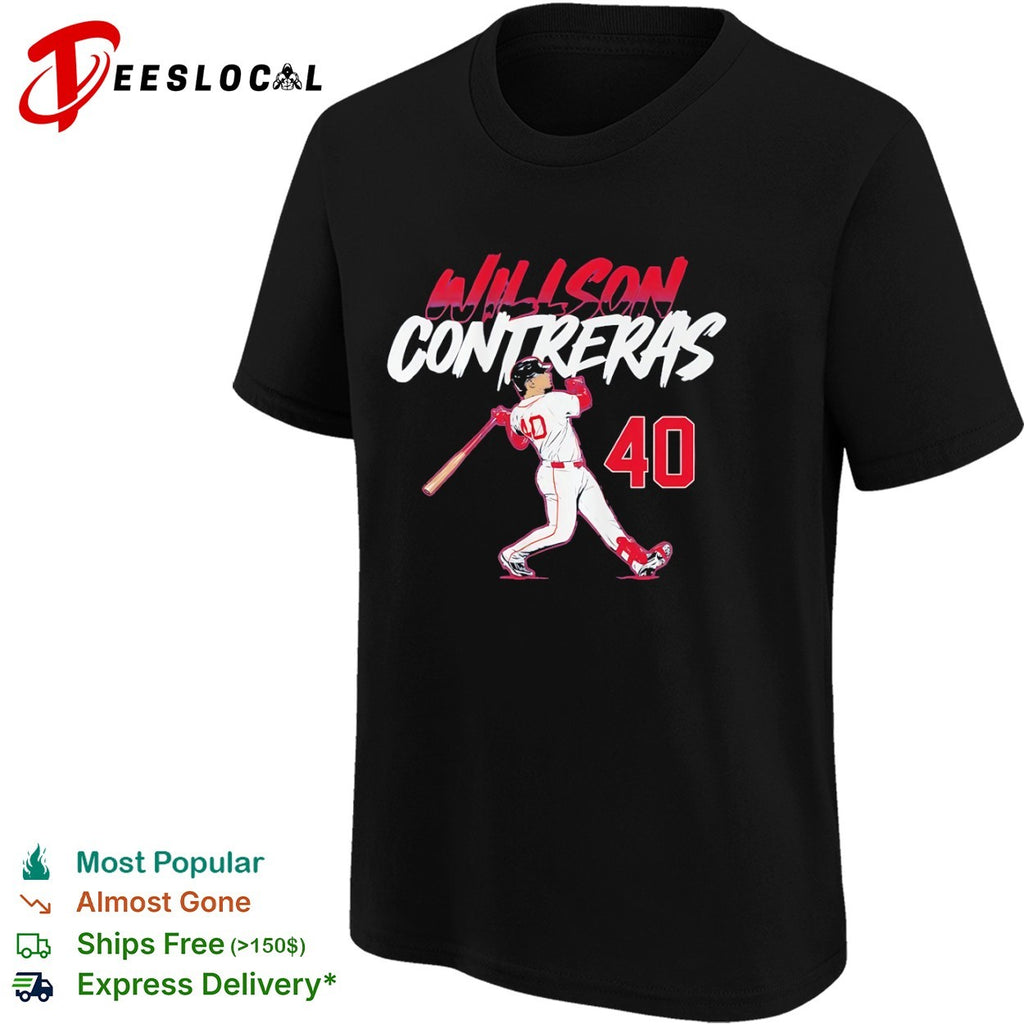 Willson Contreras 40 Baseball Player MLB shirt