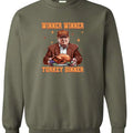 Winner Winner Turkey Dinner crewneck sweatshirt, Winner Winner Turkey Dinner Cotton Menswear T-Shirts, Hoodie