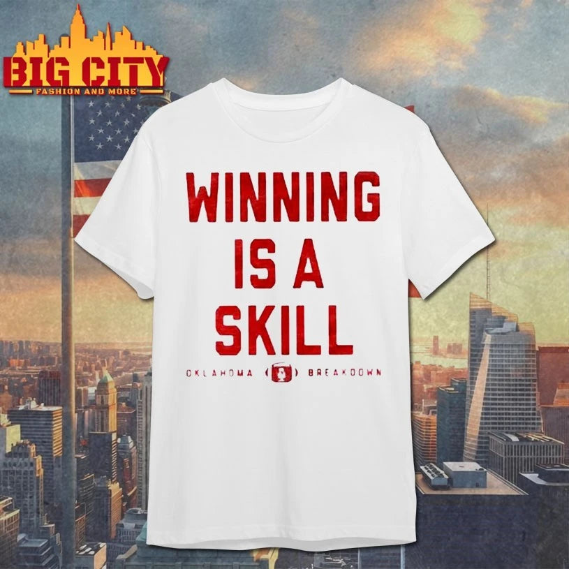 Winning Is A Skill Oklahoma Breakdown shirt