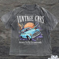 Wizard Flying Car Vintage 90s Graphic Shirt, Retro Style Weasley Car Tee, Bookish Wizard Shirt, Universal Fan shirt,...