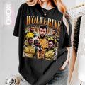 Wolverine Fan Lovers Tshirt Volverine Movie, Style Bootleg Rap, Vintage Shirt Hoodie, Sweatshirt | RetroVerseTees.com