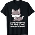 Wolves Are Awesome. Swoosh'Bat brand Awesome TNF Swoosh'Bat brand WB shield Wolf T-Shirt Comfy Menswear Graphic Shorts...