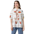 Women Basic T-Shirt Casual Summer Fruit Print Tie Front Short Sleeve Tops for Streetwear Aesthetic Grunge Clothes...
