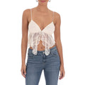 Women Lace Camisole, Sleeveless Tops V-neck Backless See-through Irregular Summer Tops Comfort Light T-Shirts, Hoodie,...