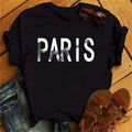 Women Summer Paris Letters Print Y2k T-shirt Ladies Short Sleeved Luxury Tee Clothing Loose Pure Cotton FOG Top style 02...