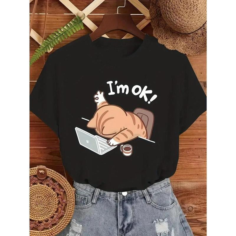 Women'WB shield "Swoosh'Bat brand Okay" Graphic T-Shirt