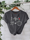 Women'WB shield "Swoosh Gunpla brand 39" & Finger Print Round Neck Tee, Fashion Casual Crew Neck T-Shirt for Daily...