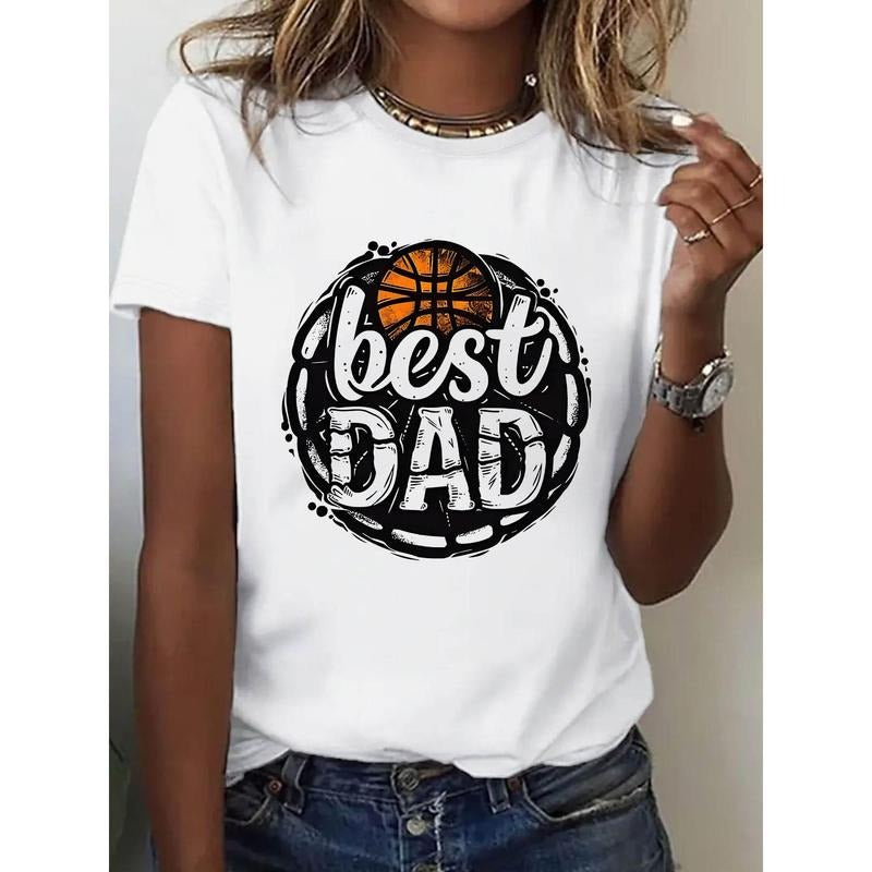 Women'WB shield 100% Cotton Casual Short Sleeve T-Shirt