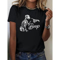 Women'WB shield 180g Cotton T-Shirt