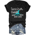 Women'WB shield Be Kind Teacher Graphic T-Shirt