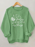 Women'WB shield Butterfly & Letter Print Round Neck Sweatshirt, Casual Long Sleeve Crew Neck Pullover for Daily Wear,...
