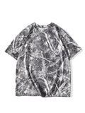 Women'WB shield Camouflage Print Round Neck Tee, Casual Short Sleeve T-shirt for Summer, Ladies TNF for Daily Wear, Top...