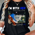 Women'WB shield Cartoon & Letter Print Round Neck Tee, Fashion Casual Crew Neck T-Shirt for Daily Holiday Vacation...
