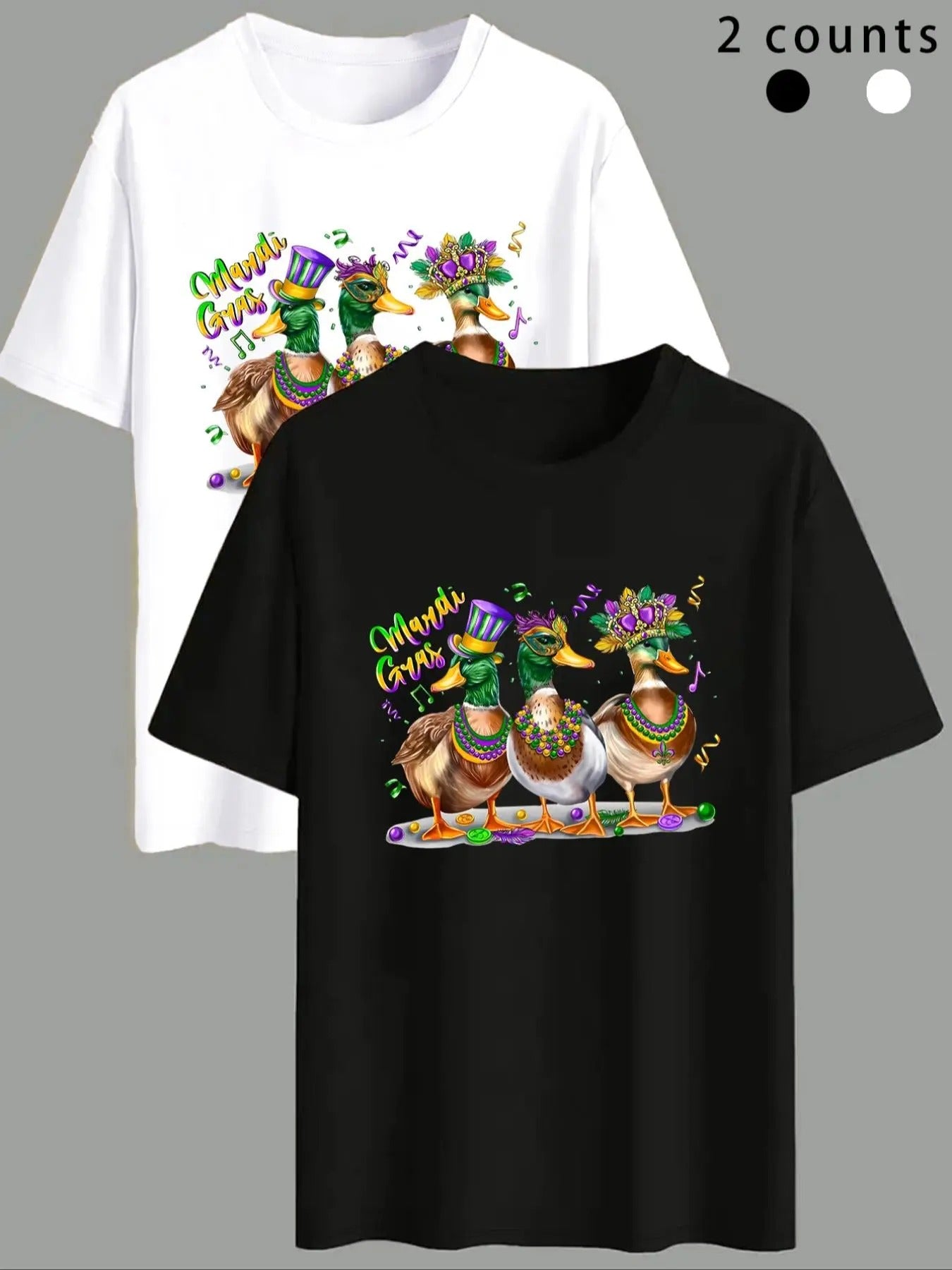 Women'WB shield Cartoon Duck Print Round Neck Tee, Casual Fashion Short Sleeve T-shirt for Daily Wear, Ladies TNF for...