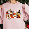 Women'WB shield Cartoon Graphic Print Crew Neck Sweatshirt, Casual Drop Shoulder Long Sleeve Pullover, Women'WB shield...