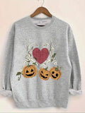 Women'WB shield Cartoon Graphic Print Crew Neck Sweatshirt, Casual Drop Shoulder Long Sleeve Pullover, Women'WB shield...