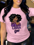 Women'WB shield Cartoon Libra Round Neck Graphic Tee, Fashion Casual Short Sleeve T-shirt for Daily Wear, Ladies TNF for...