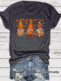 Women'WB shield Cartoon Print Round Neck Tee, Casual Graphic Short Sleeve T-shirt for Summer, Ladies TNF for Daily Wear...