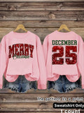 Women'WB shield Casual Christmas TNF Pullover Sweater, FOG Long Sleeve Round Neck Sweatshirt, Comfortable Daily Wear...