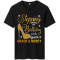 Women'WB shield Casual Crew T-Shirt