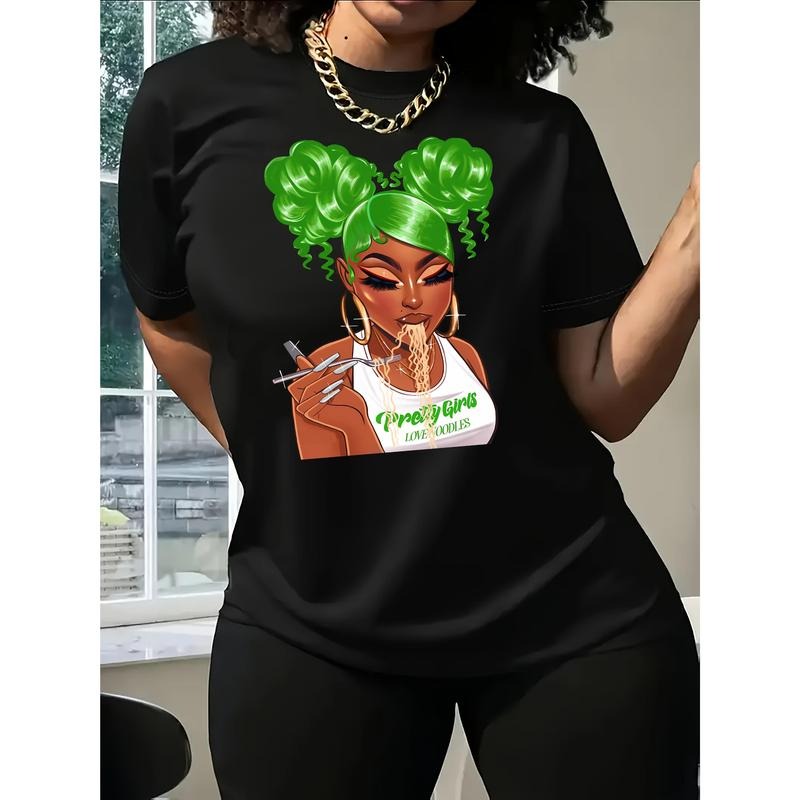 Women'WB shield Casual Graphic Tee
