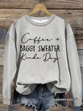 Women'WB shield Casual Letter Print Pullover Sweater, FOG Long Sleeve Round Neck Sweatshirt, Comfortable Daily Wear style...