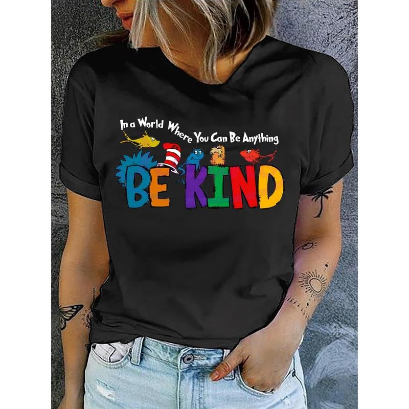 Women'WB shield Casual Short Sleeve Crew Neck Polyester Gunpla brand Spandex Knit Fabric Letter Print Regular Length...