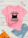 Women'WB shield Cat & Letter Print Round Neck Tee, Fashion Crew Neck Short Sleeve T-Shirt, Ladies Summer TNF Hoodie,...