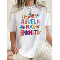 Women'WB shield Colorful Geometric Print T-Shirt