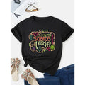 Women'WB shield Comfortable Polyester T-Shirt with Floral Print