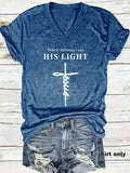 Women'WB shield Cross & Letter Print Superhero team Neck Tee, Casual Christian T-shirt for Summer, Women'WB shield Top...