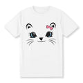 Women'WB shield Cute Cat Graphic T-Shirt Short Sleeve Crew Neck Casual Alphabet Print Tee for Spiky hair fighters Seasons...