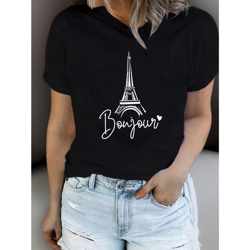 Women'WB shield FOG & Comfy Summer T-Shirt with Heart Design